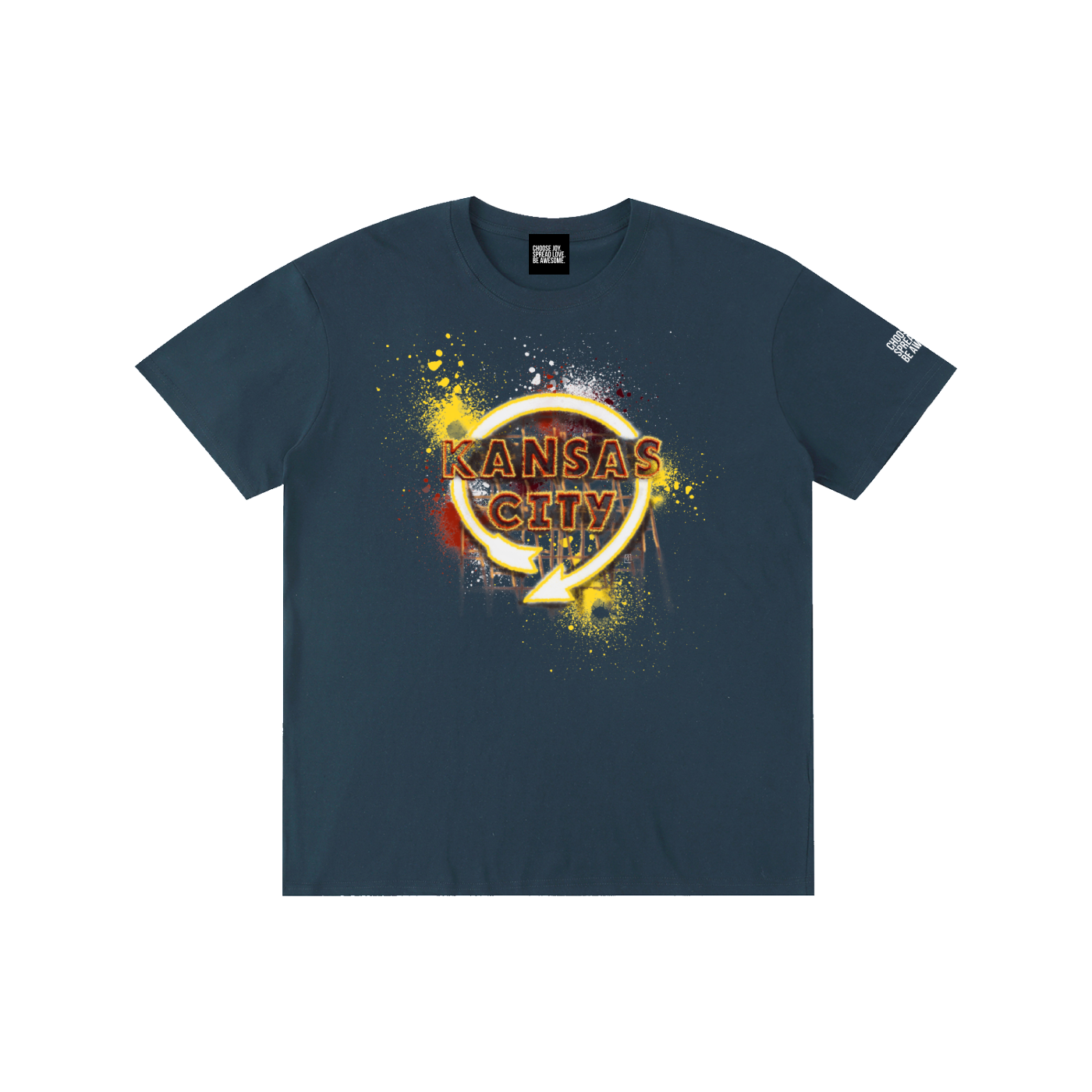 Kansas City Grafitti Sign Tee