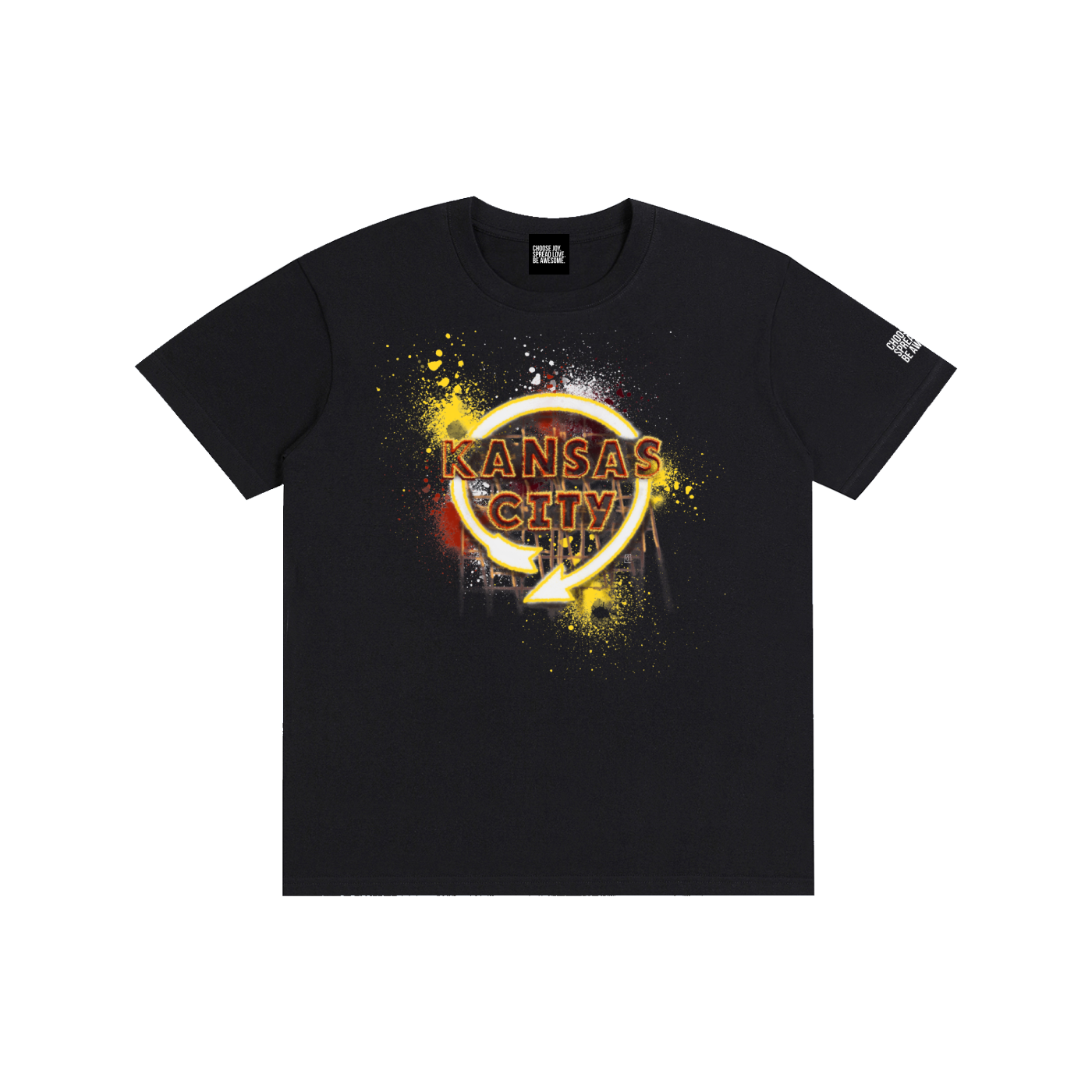 Kansas City Grafitti Sign Tee