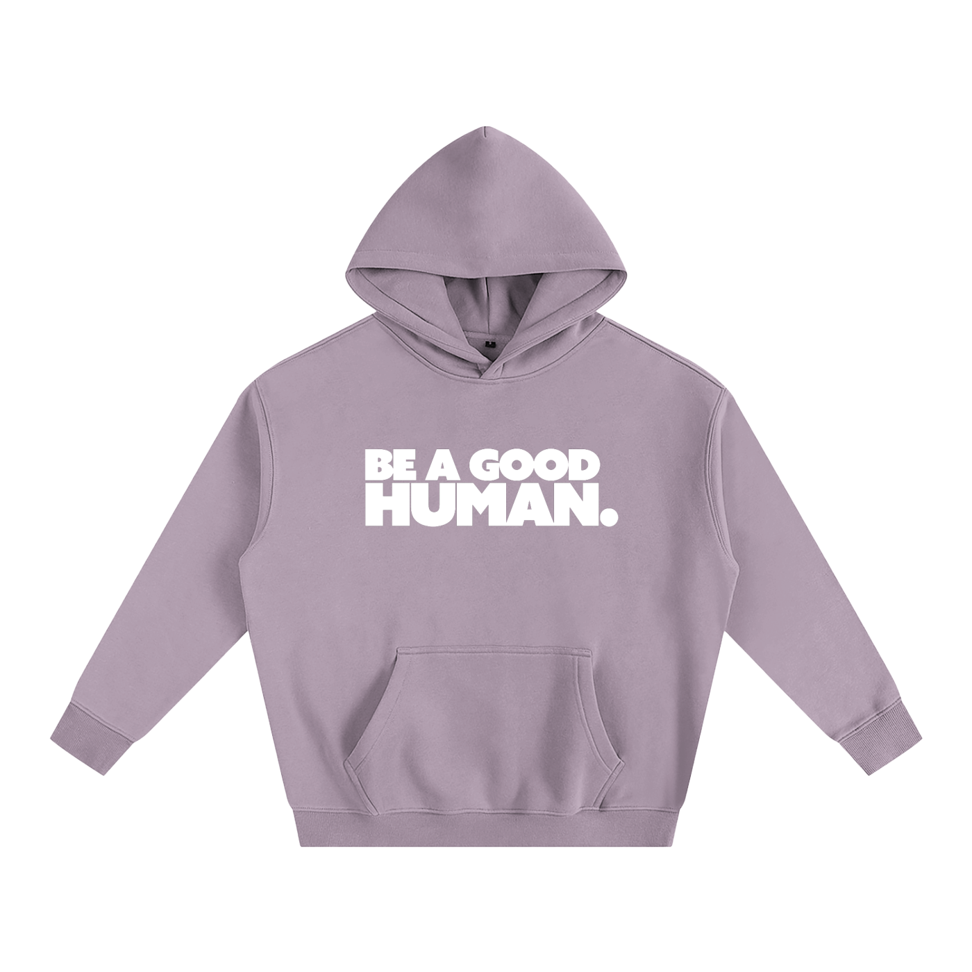 Be A Good Human Oversized Fleece Hoodie