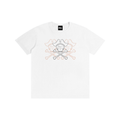 Platte County Pirates Skull & Crossbones White | Lightweight Pure Cotton Unisex T-Shirt