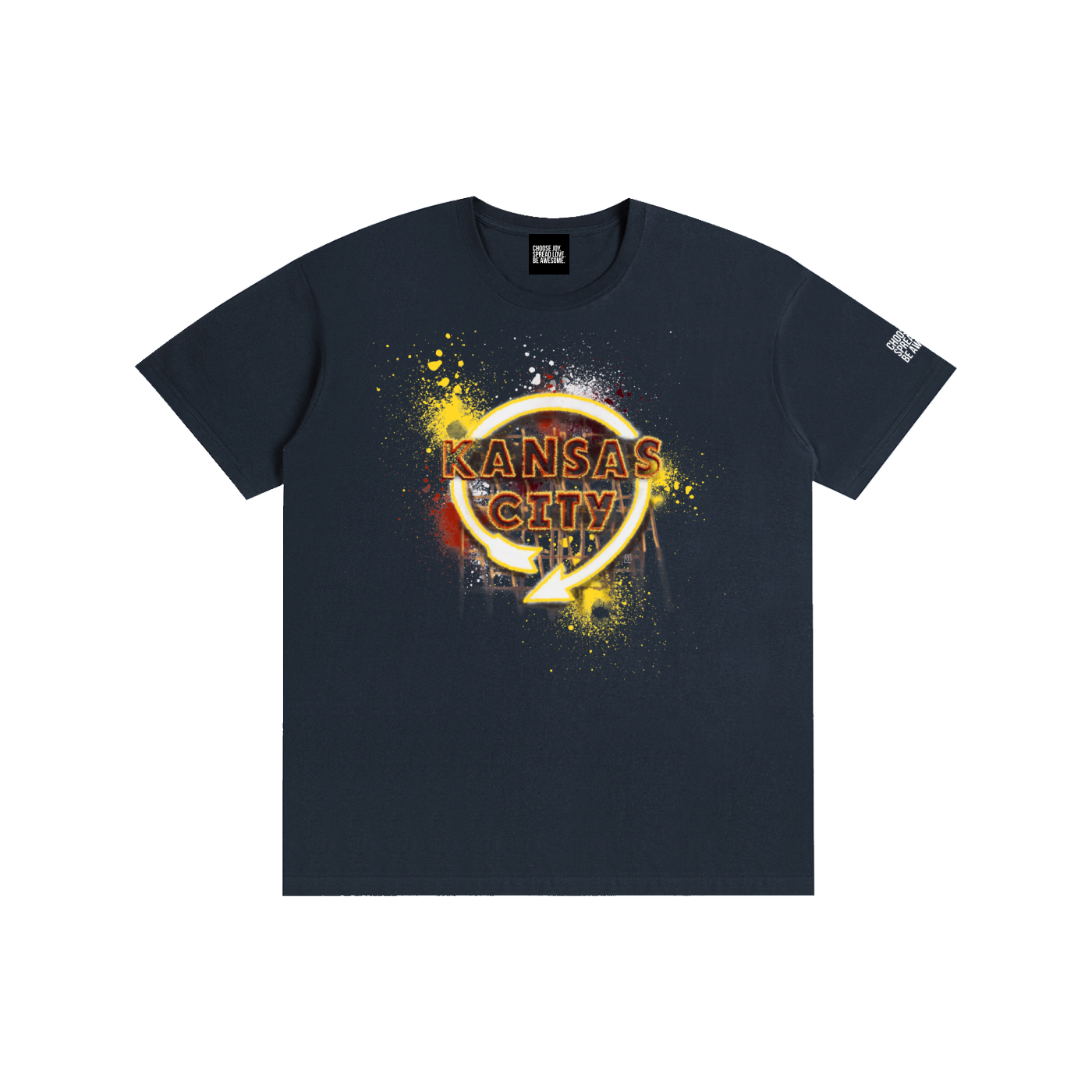 Kansas City Grafitti Sign Tee