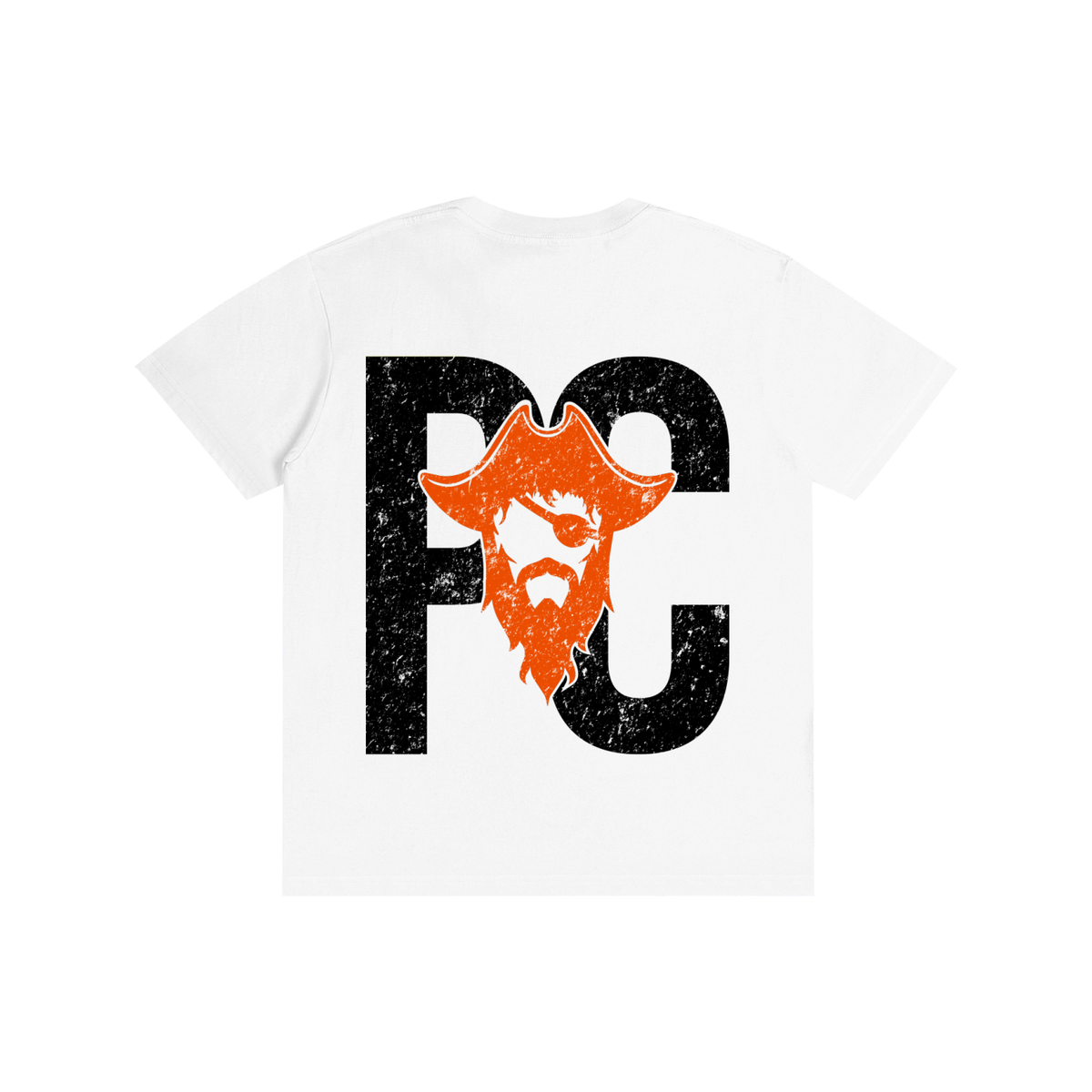 Distressed Platte County Pirates Original Design | Lightweight Pure Cotton Unisex T-Shirt