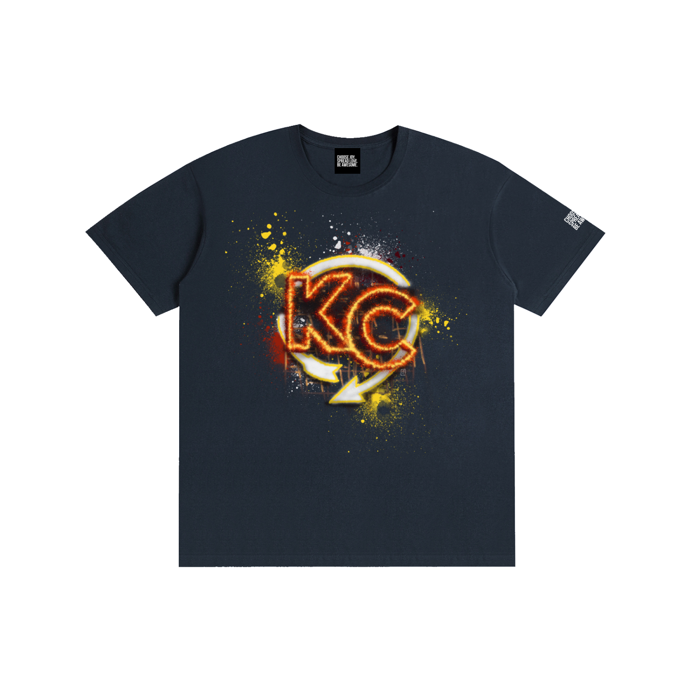 KC Sign Graffiti Tee
