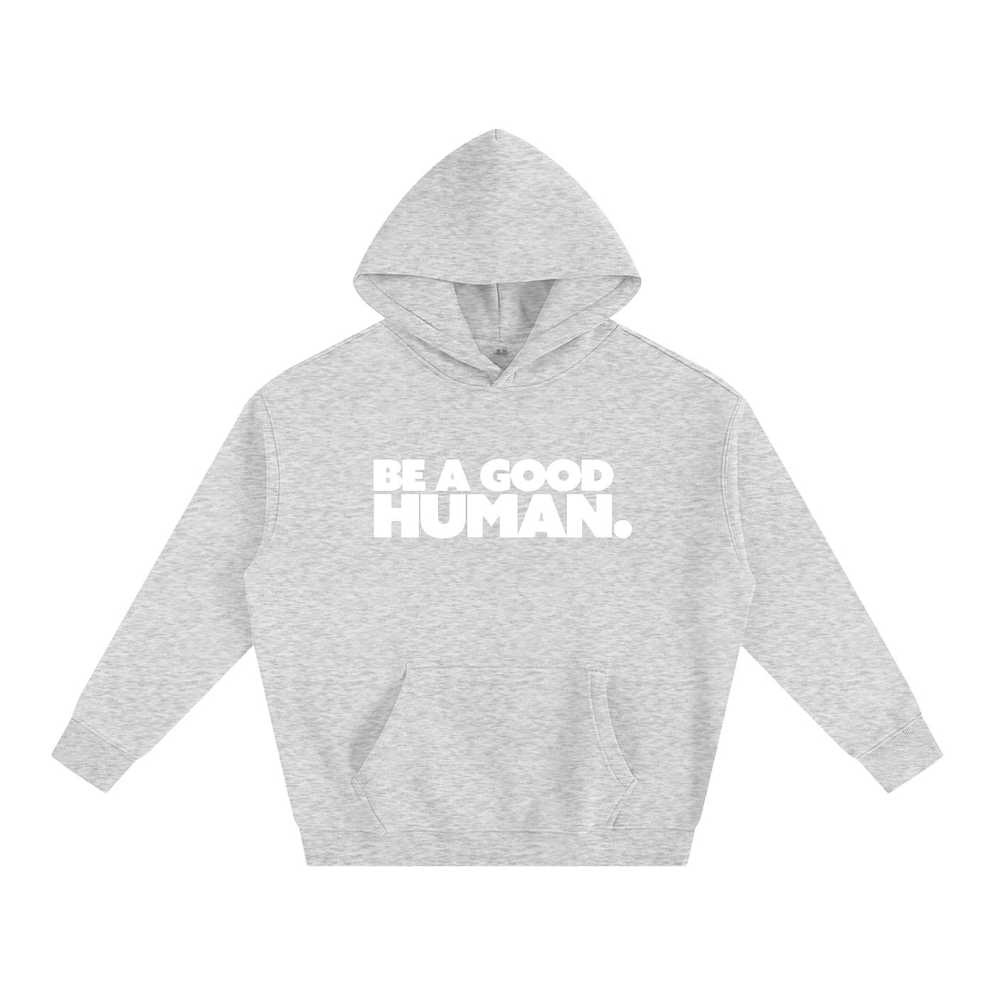 Be A Good Human Oversized Fleece Hoodie