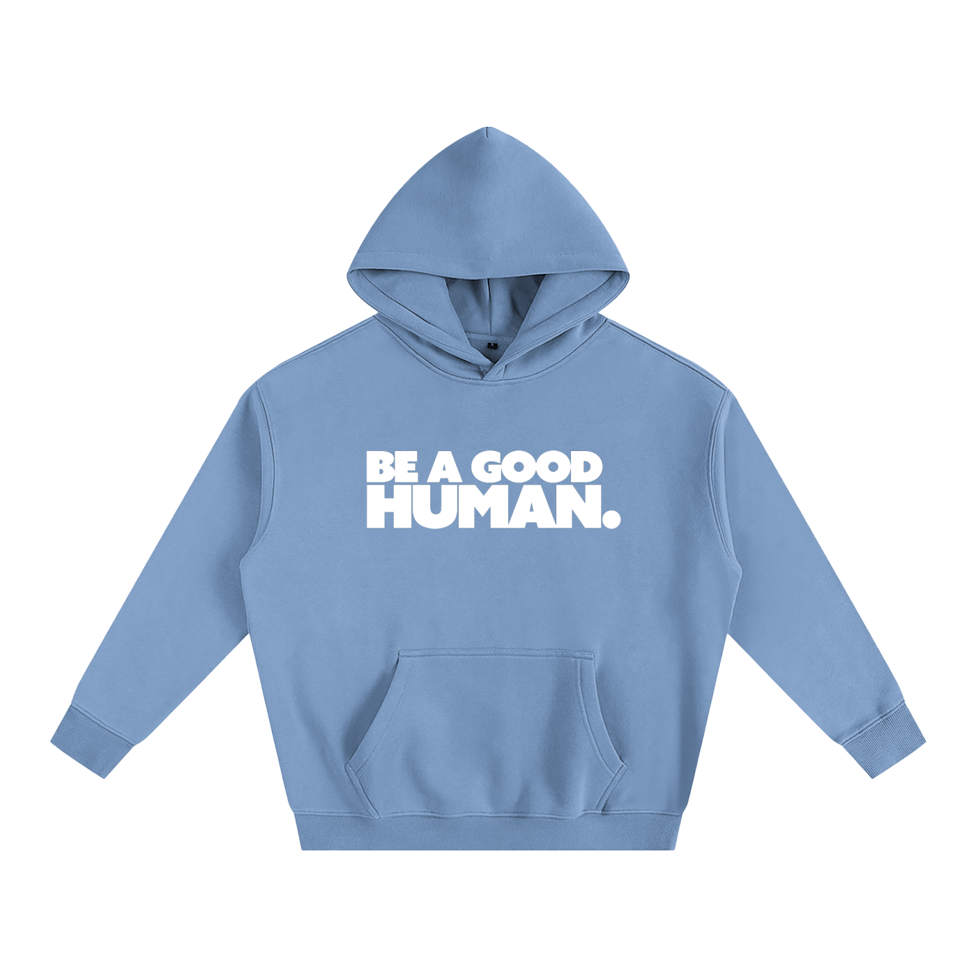 Be A Good Human Oversized Fleece Hoodie