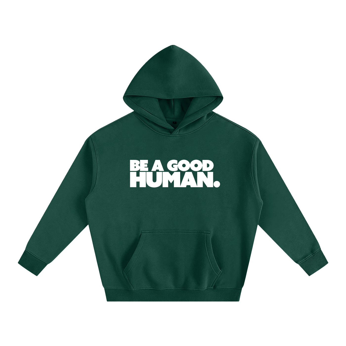 Be A Good Human Oversized Fleece Hoodie